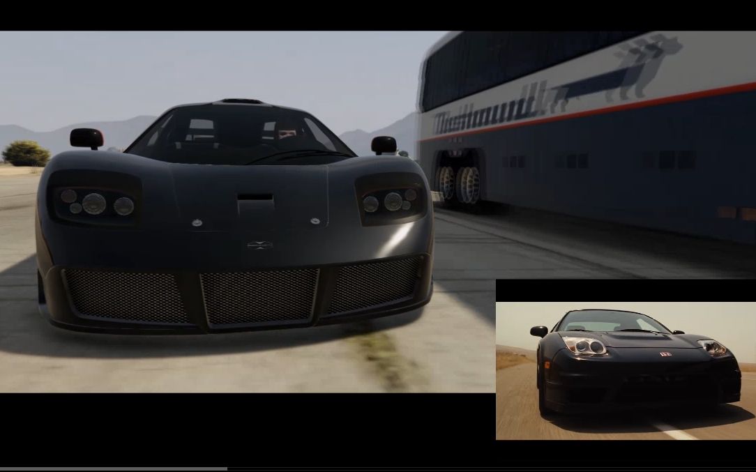 【gta5】高度还原翻拍 速度与激情5 劫囚车片段