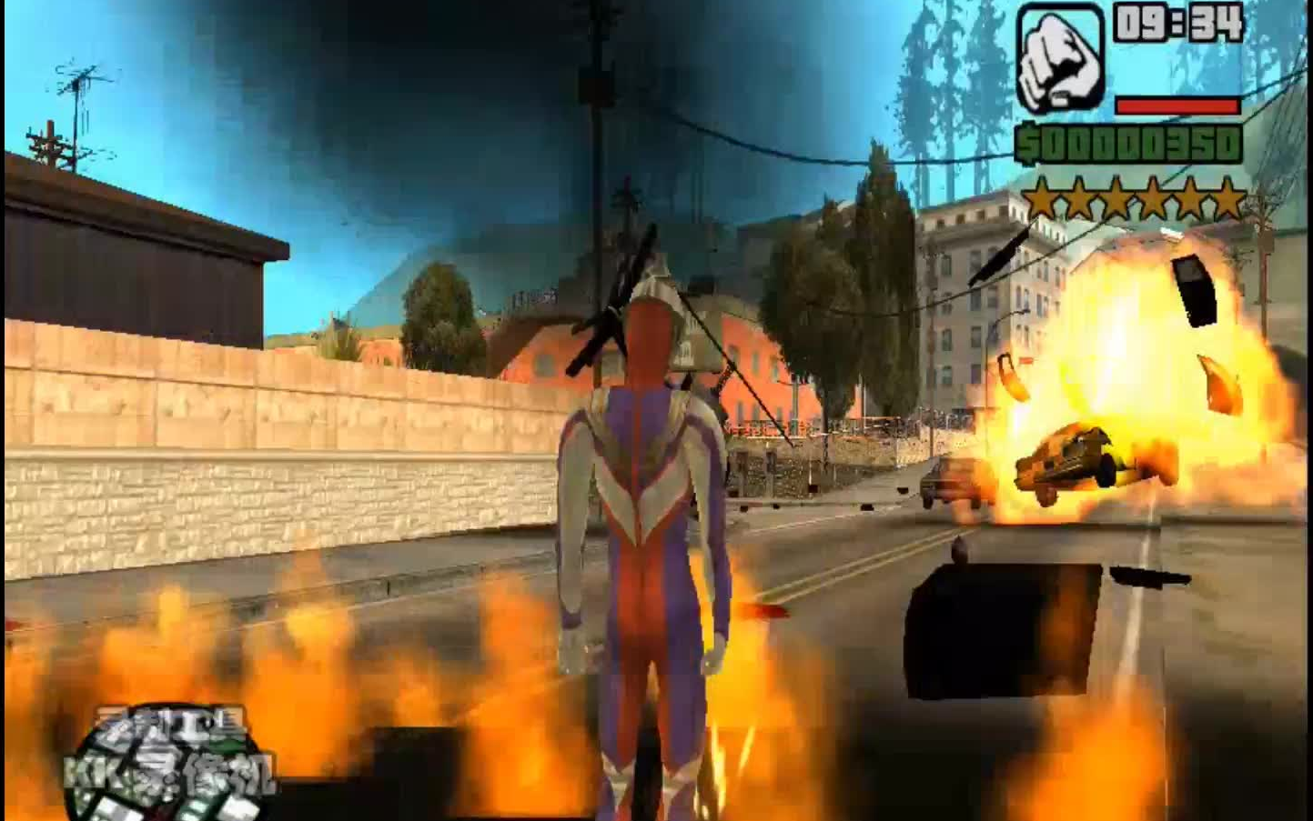 gtasa迪迦奥特曼在圣安地列斯的一天