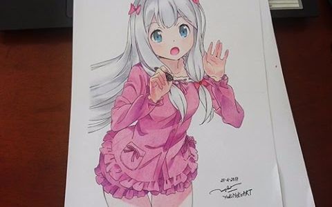 【yukineko art】画一个 和泉纱雾【埃罗芒阿老师】