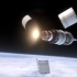 震撼！卫星在太空中加速推进及返回地球动画