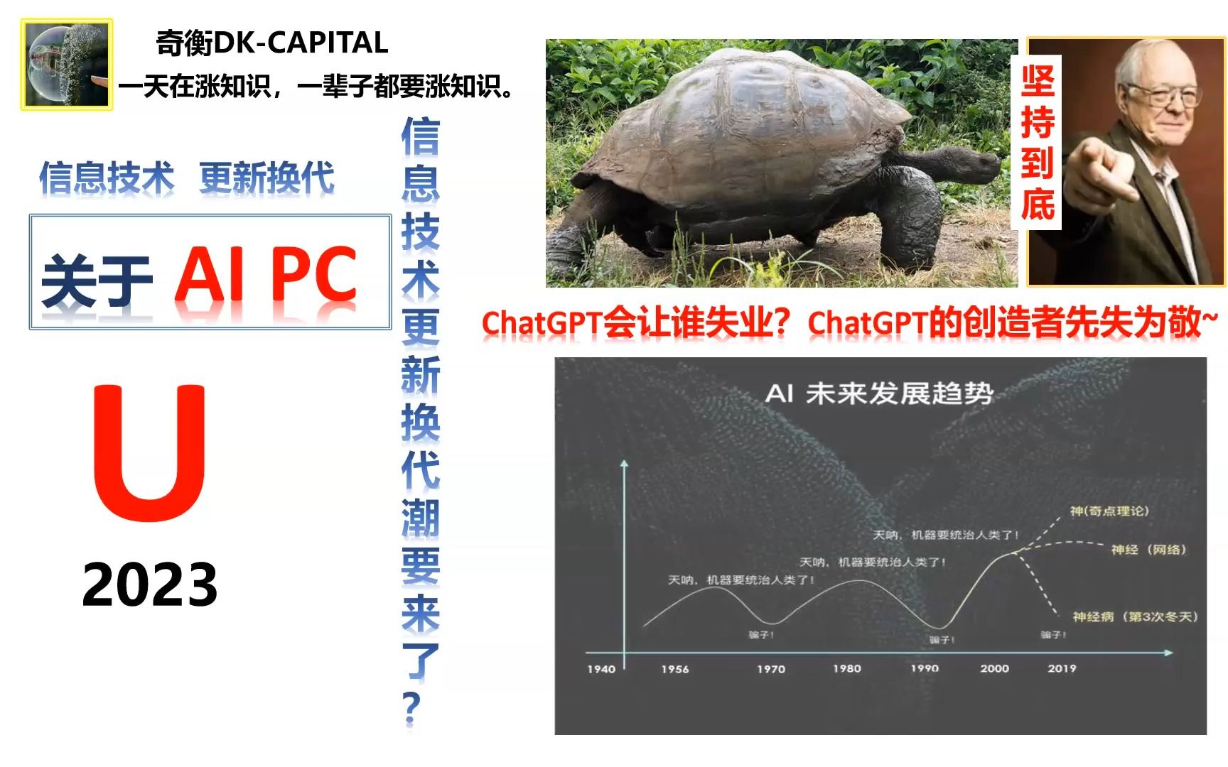AI PC：信息技术更新换代潮要来了？【奇衡涨知识（265）】