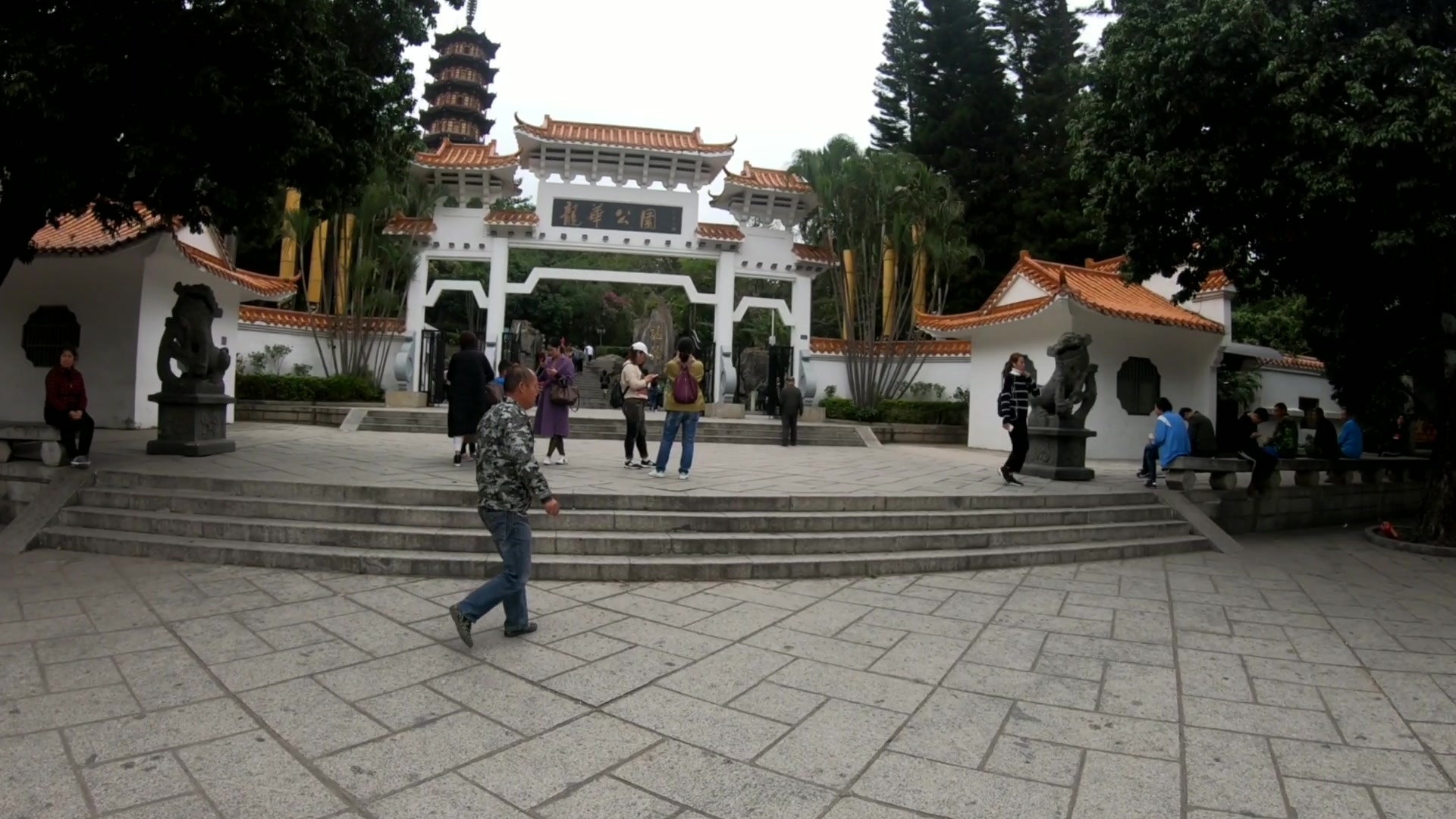 实拍深圳龙华公园,休息,娱乐,跑步,约会好地方