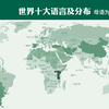 世界十大语言排名及分布