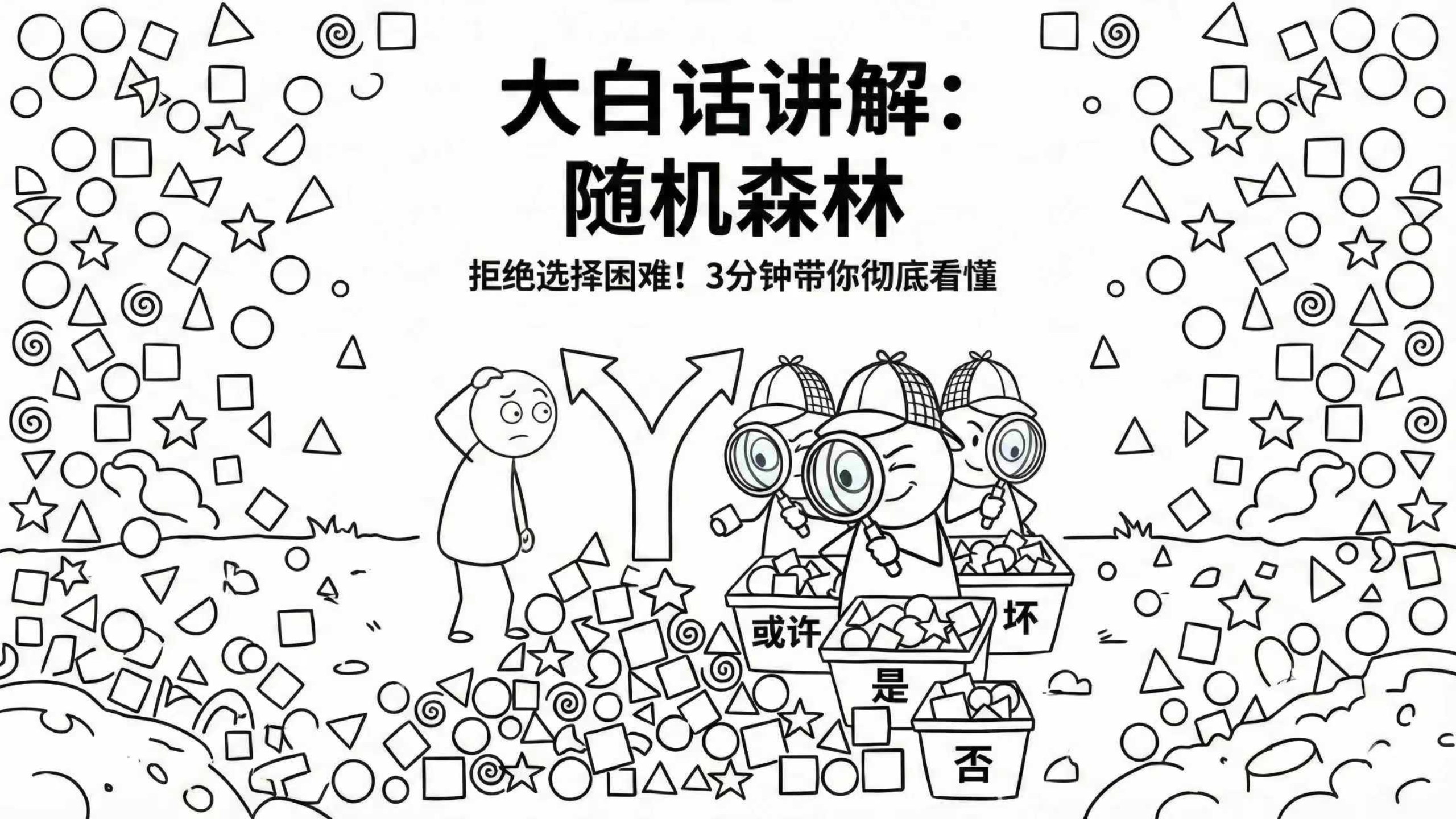 大白话讲解：随机森林