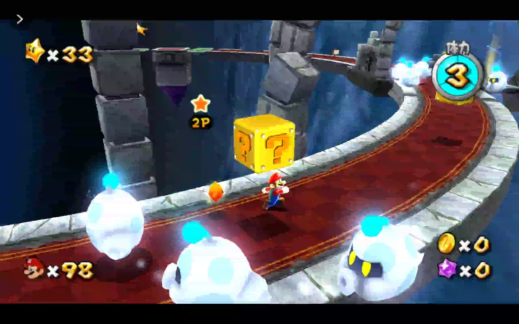 马里奥银河2(019-W3幽灵出没银河)