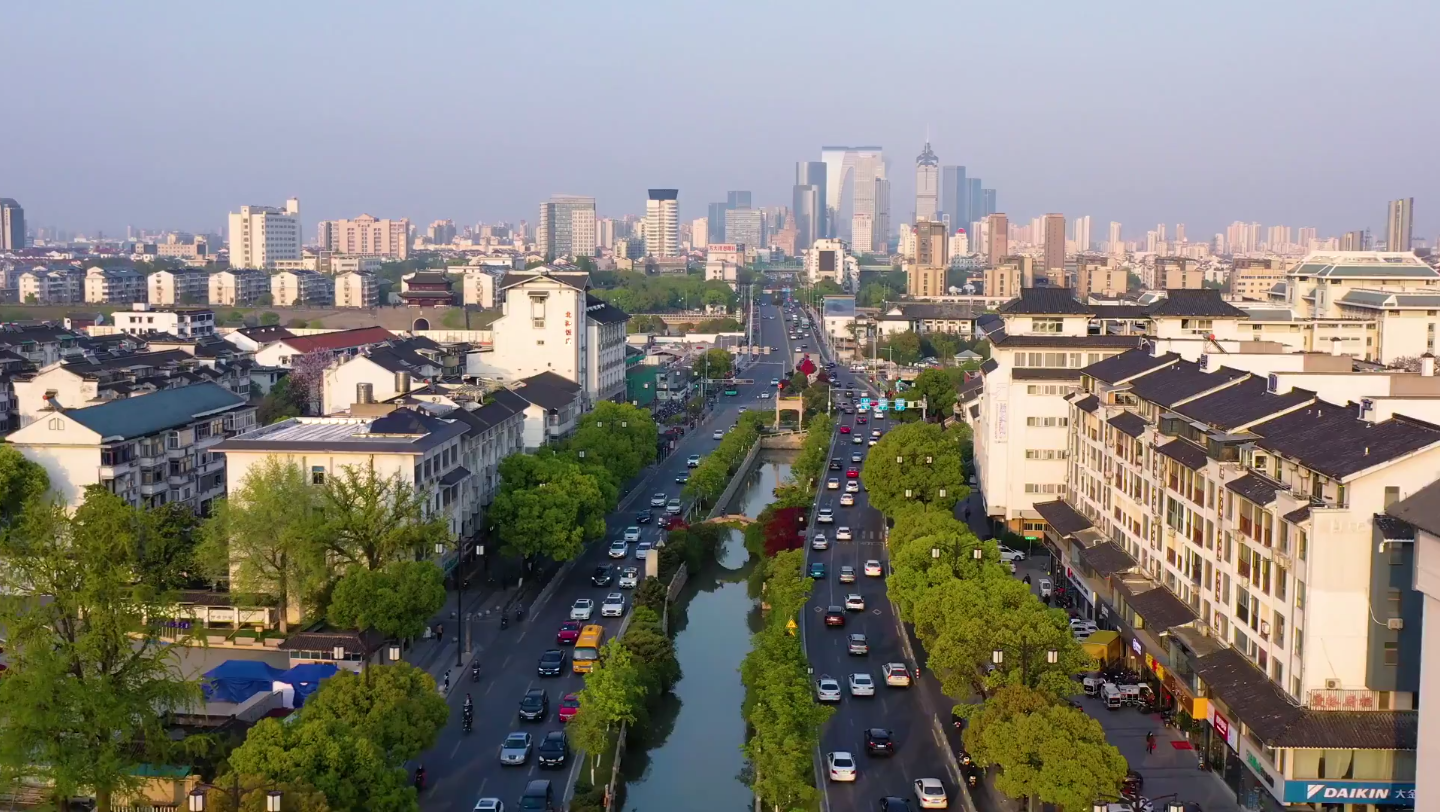 城市风景:中国苏州哔哩哔哩bilibili