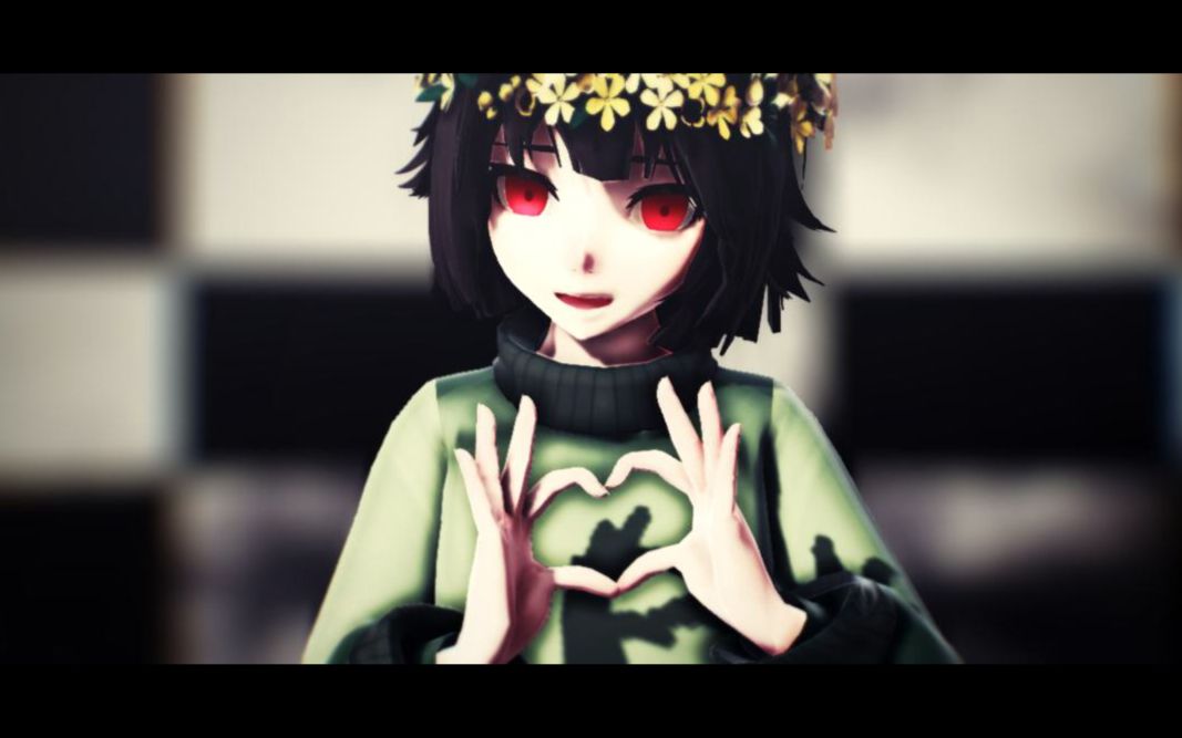 【undertale×mmd】circles【chara】