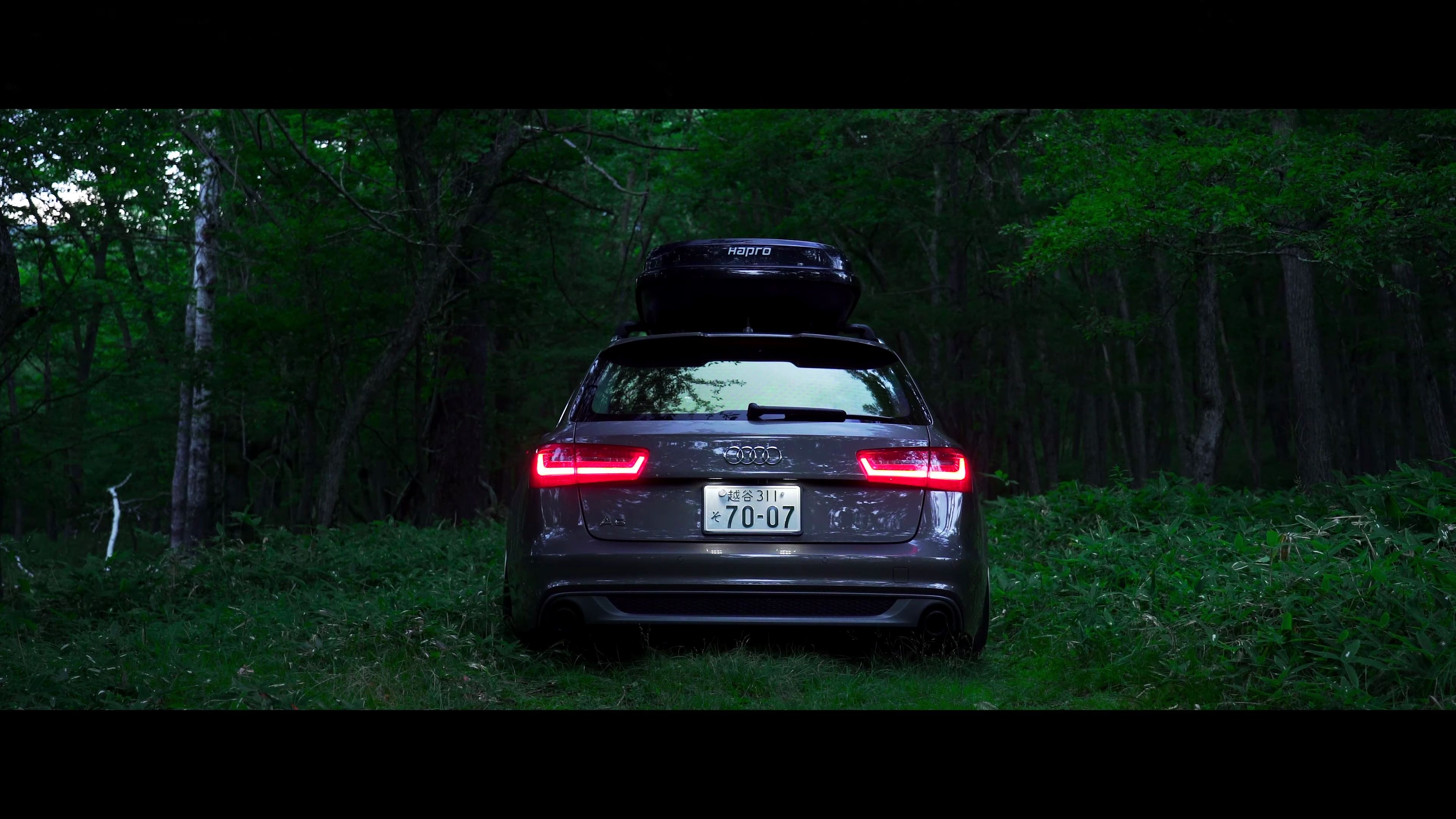 奥迪audia6avant瓦罐静谧走山风景大片