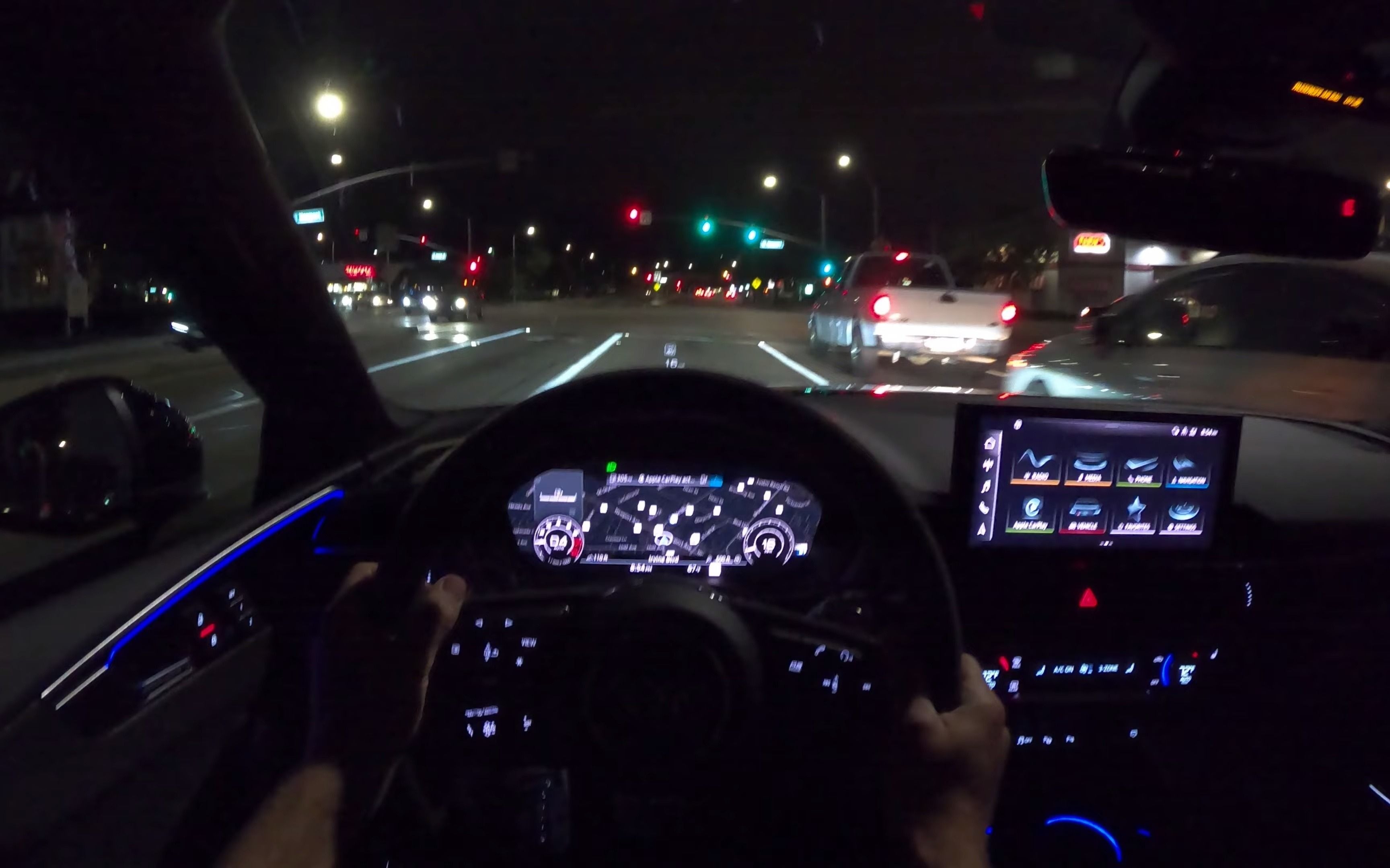【第一视角】奥迪RS5 Sportback 夜间驾驶4K