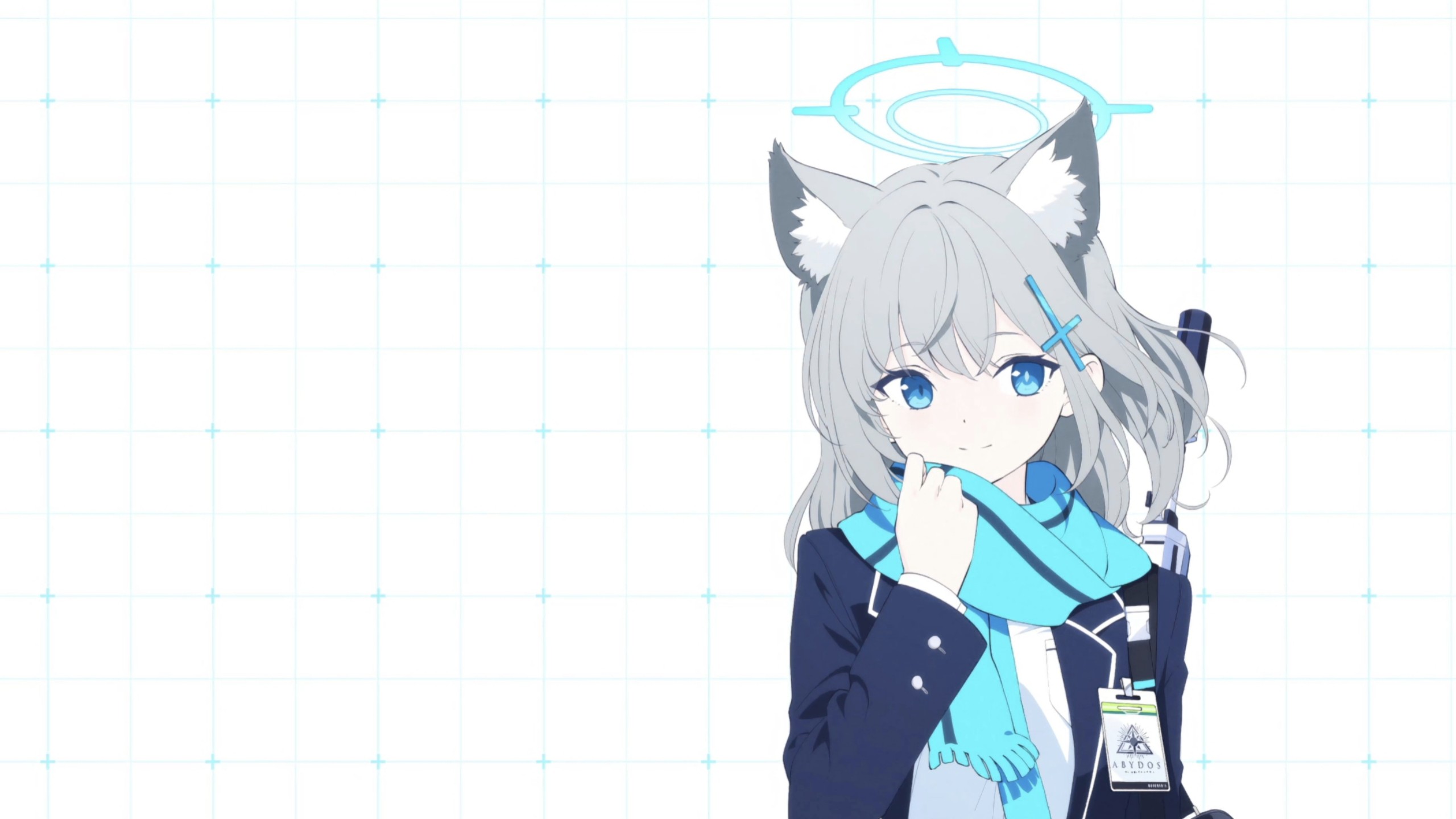 【蔚蓝档案】壁纸分享：砂狼白子-蓝光特典4K