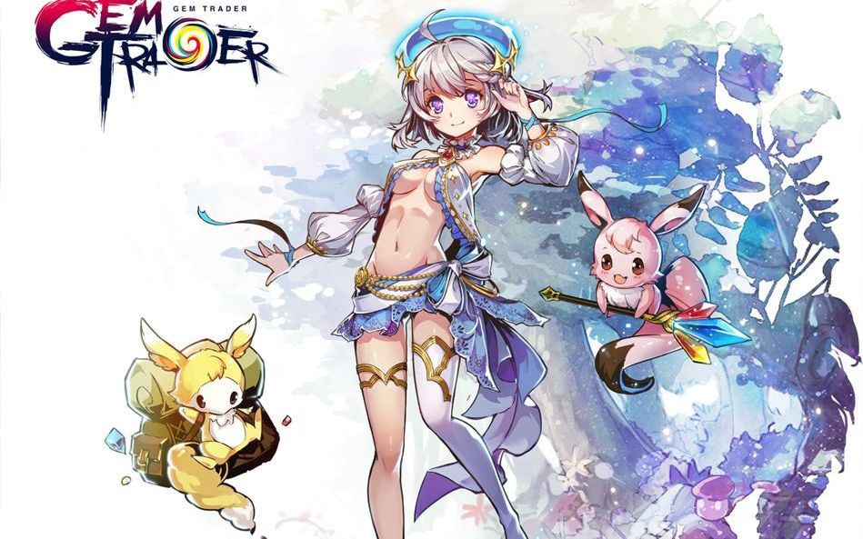 我来掀起小姐姐的裙子!放置类萌娘手游《宝石研物语》