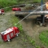 RC遥控消防车，模拟救火，挺有意思~