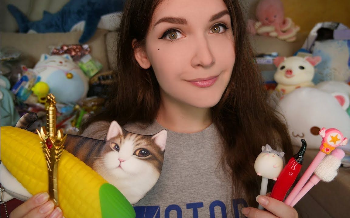 活动作品kittyklaw助眠开箱一些文具笔玩具官方频道