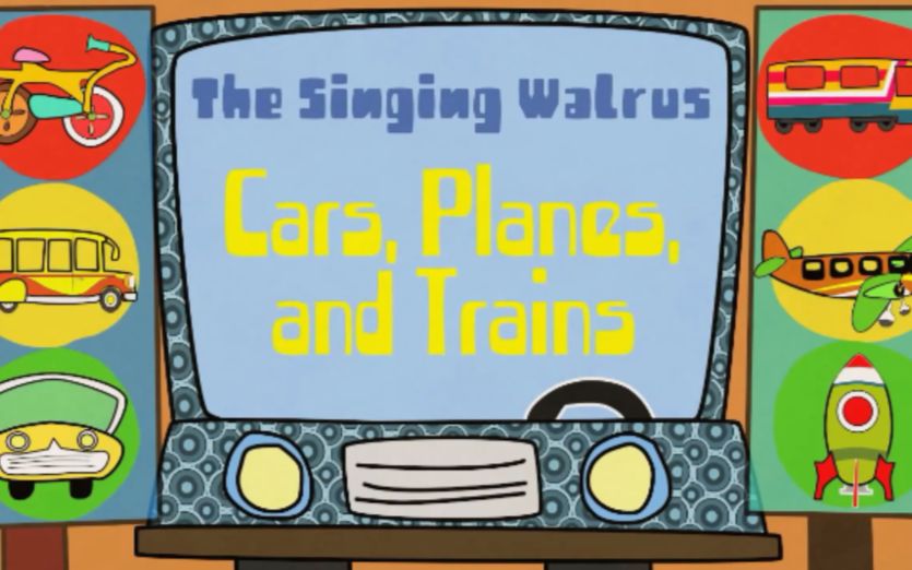 Transportation Song Cars, Planes, and Trains The Singing Walrus_哔哩哔