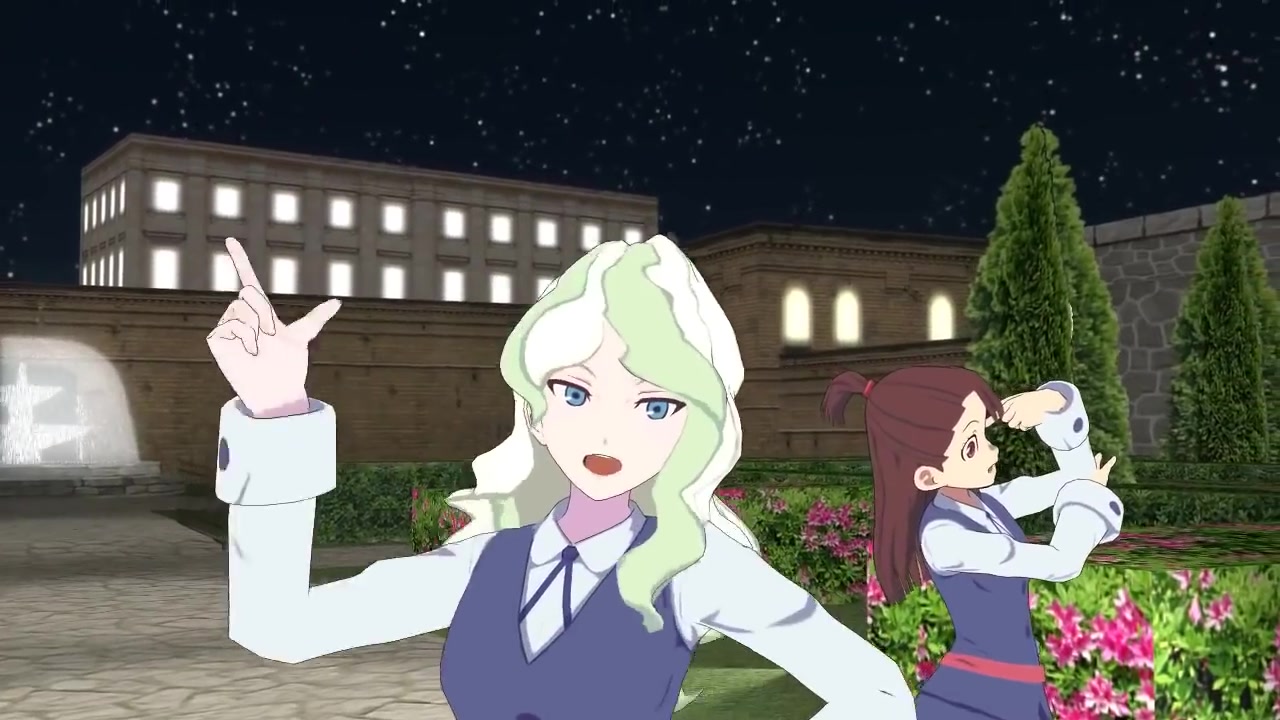 【小魔女学园mmd】戴安娜和亚可的twinkle days
