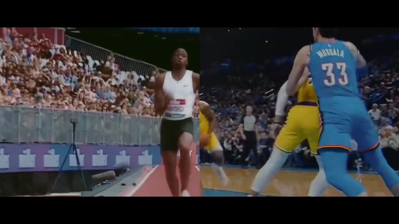 Nike 分屏广告：如果无法融入世界，就改变它