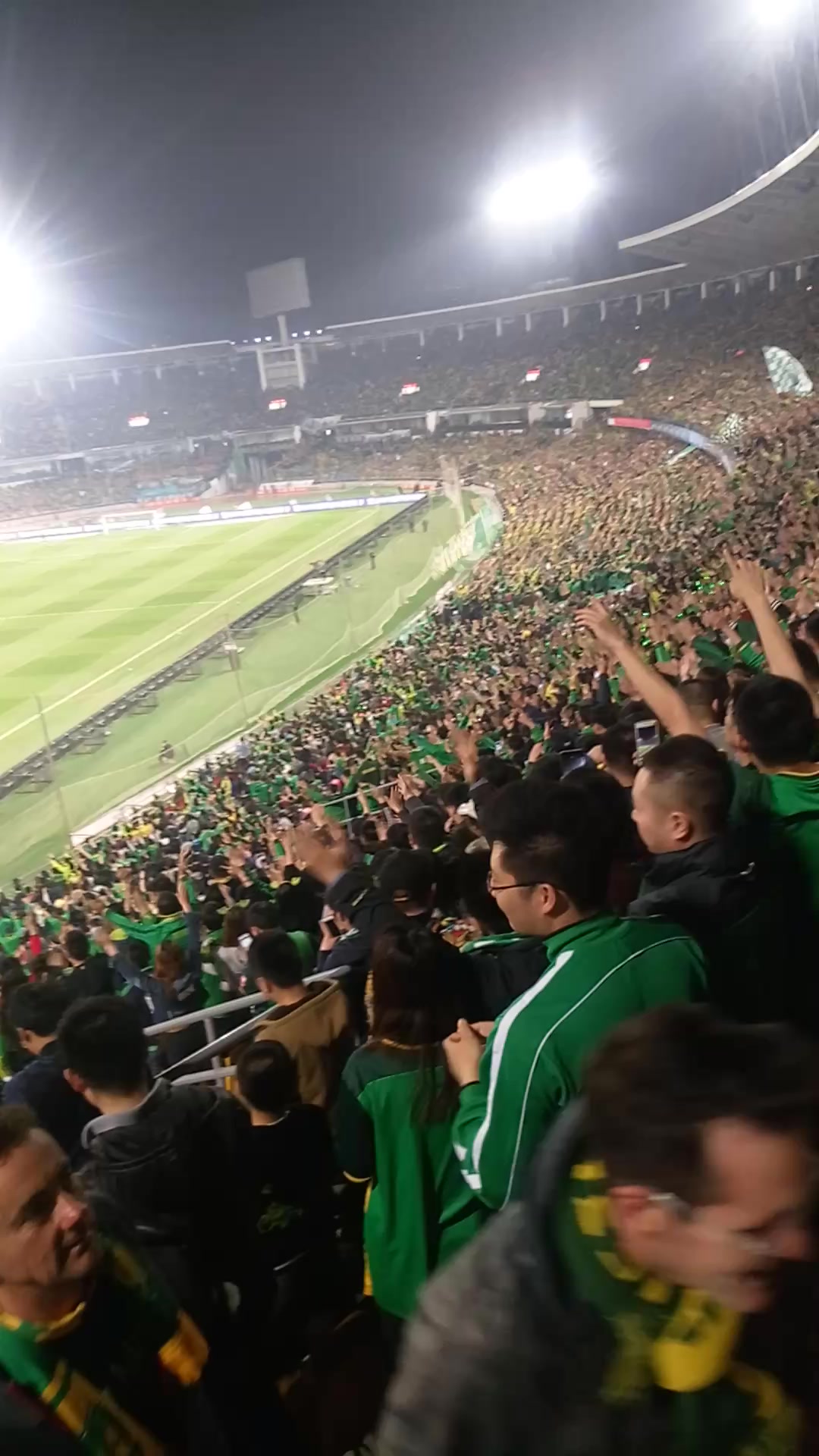 中国最好的看球氛围北京国安主场工人体育场