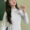 越南女孩-学生妹，校服显示身材，很哇塞
