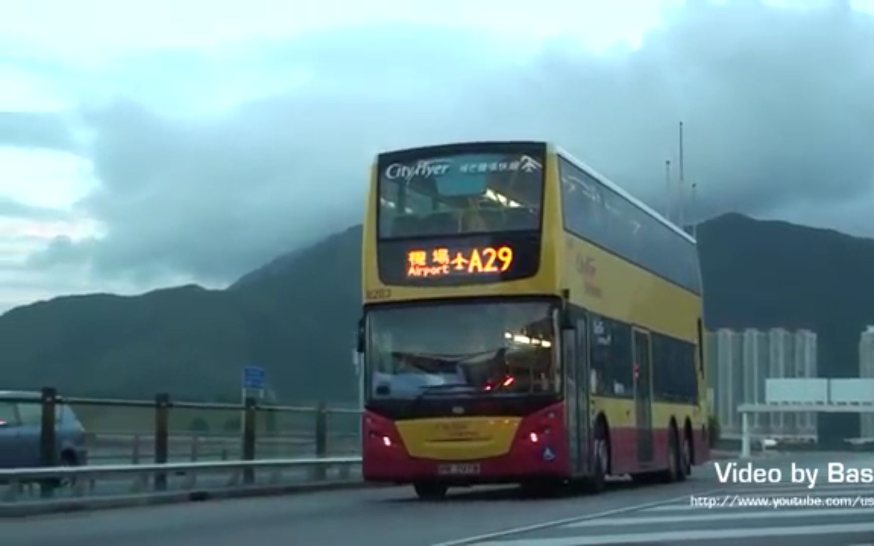 [香港巴士]城巴机场快线及大屿山路线 hong kong bus