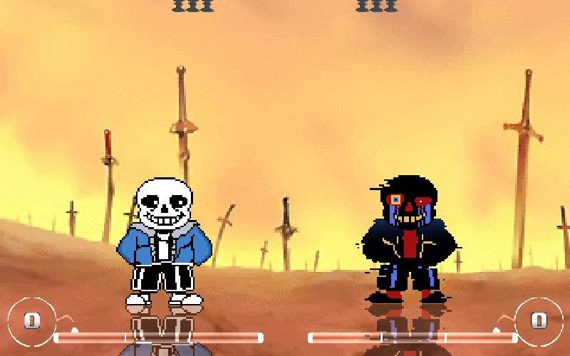 【mugen】sans vs errortale sans