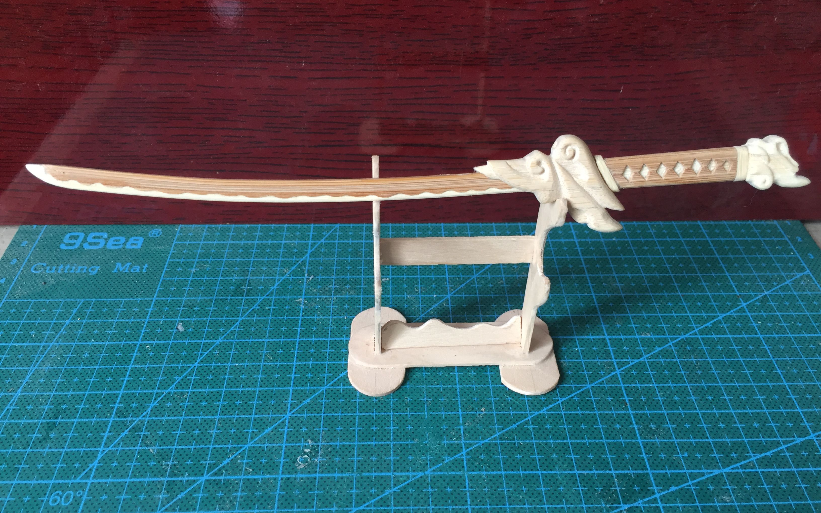 一次性筷子diy疾风剑豪亚索兵器疾风之剑