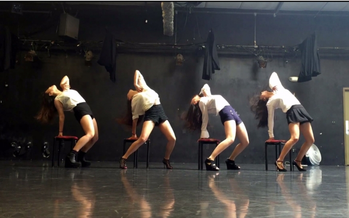 【g-power】性感椅子舞beyonce - dance for you 波士顿妹纸舞团翻跳