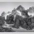 【提升审美】《蜃市山水》中国数字水墨画，不忍放大的“新大陆”----杨泳梁