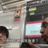 美国人在日本地铁上对着日本人说要再炸广岛，长崎，突然韩国人看不下去了