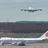 中国国际货运航空波音747F和豪航空客A