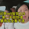 问界m9自驾219，暴雨中靠屏幕开车，一次就能值回车价吗#问界m9#华为智驾#自驾