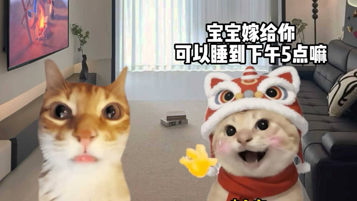 当你娶的老婆爱睡觉时