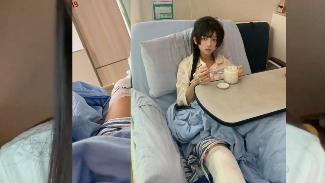 up主停更四个月的原因居然是出车祸了