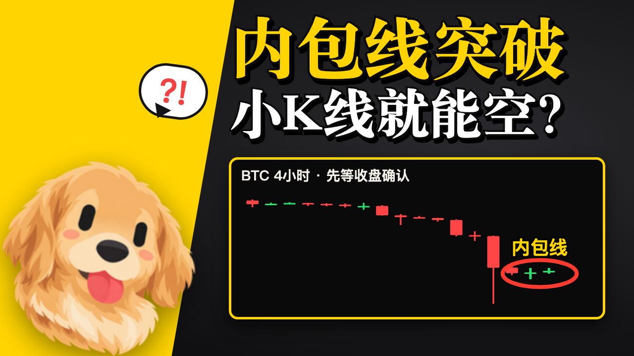 入场教学第17期｜内包线突破 小K线就能空？