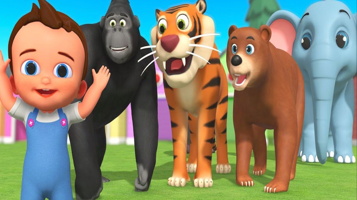 和宝宝一起学习野生动物的名字！卡通鸟类和DIY动物屋，让孩子们玩得开心