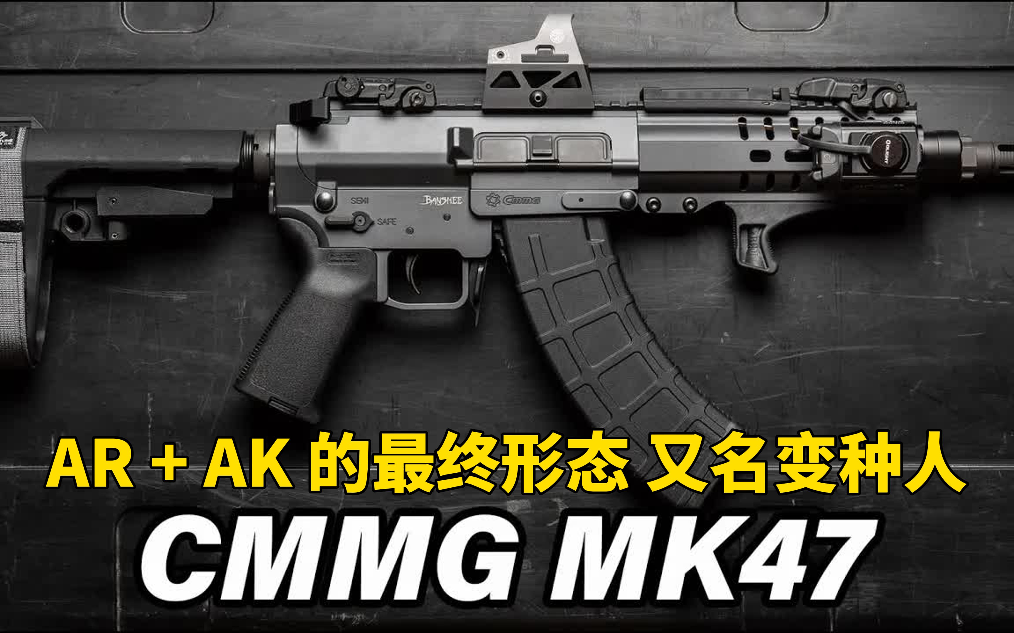 MK47突击步枪又名变种人：AR + AK 的最终形态