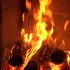 壁炉中燃烧的柴火 1¾小时 「非循环」