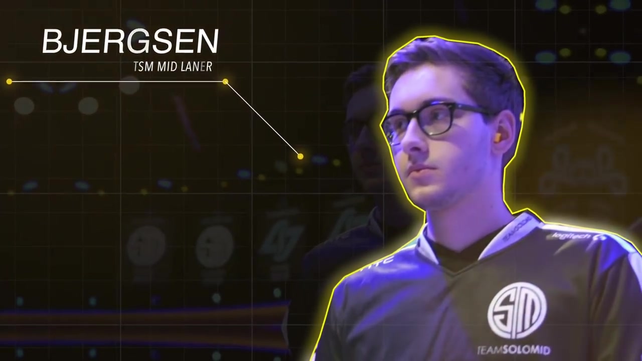 【英雄联盟lol】北美天才中单 bjergsen 比尔森 蒙太奇 montage 2017