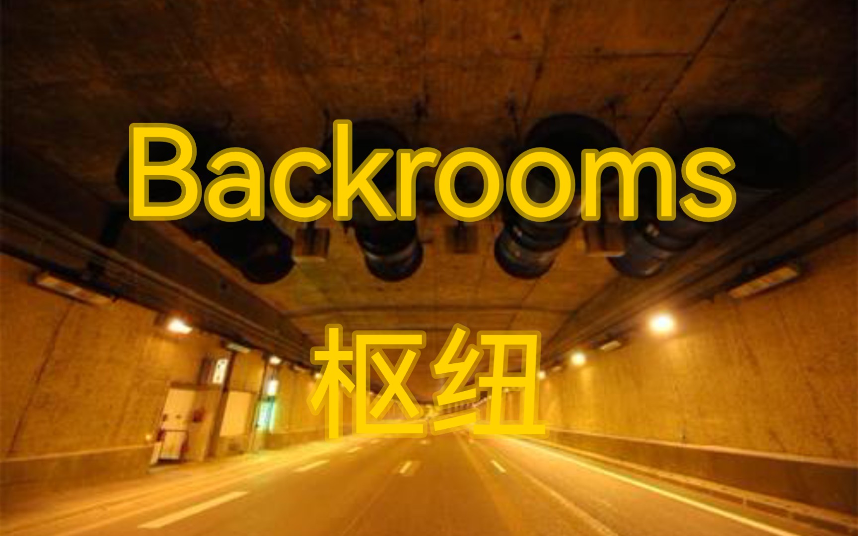 【Backrooms】枢纽哔哩哔哩bilibili