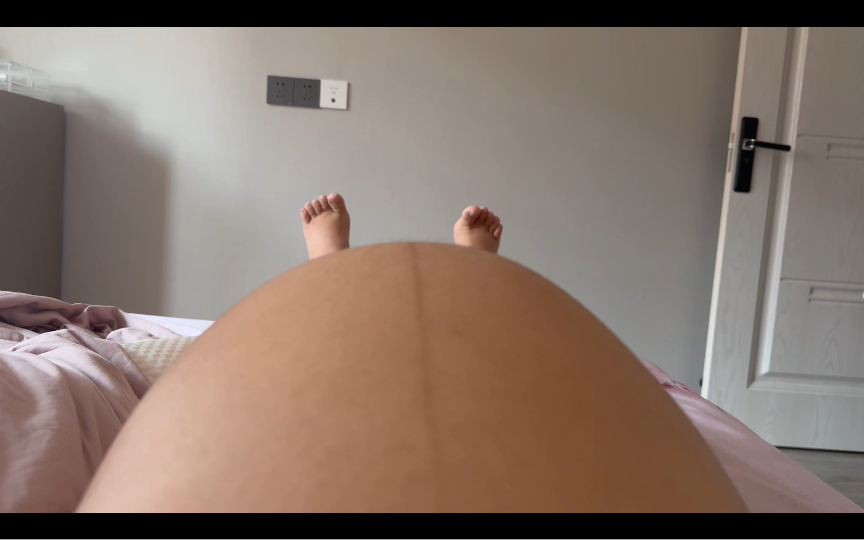 【日常vlog】97年孕晚期小孕妇等待卸货的一天