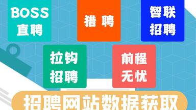 各大招聘网站招聘官网详细获取合集（Boss<em class="keyword">直聘</em>、猎聘、智联招聘、拉钩招聘、前程无忧）Python爬虫