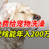 免费给宠物洗澡，凭啥能年入200万