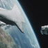 【视觉盛宴长镜头】No.6 美国电影《地心引力》，空间站被卫星碎片击毁，宇航员挣扎求生