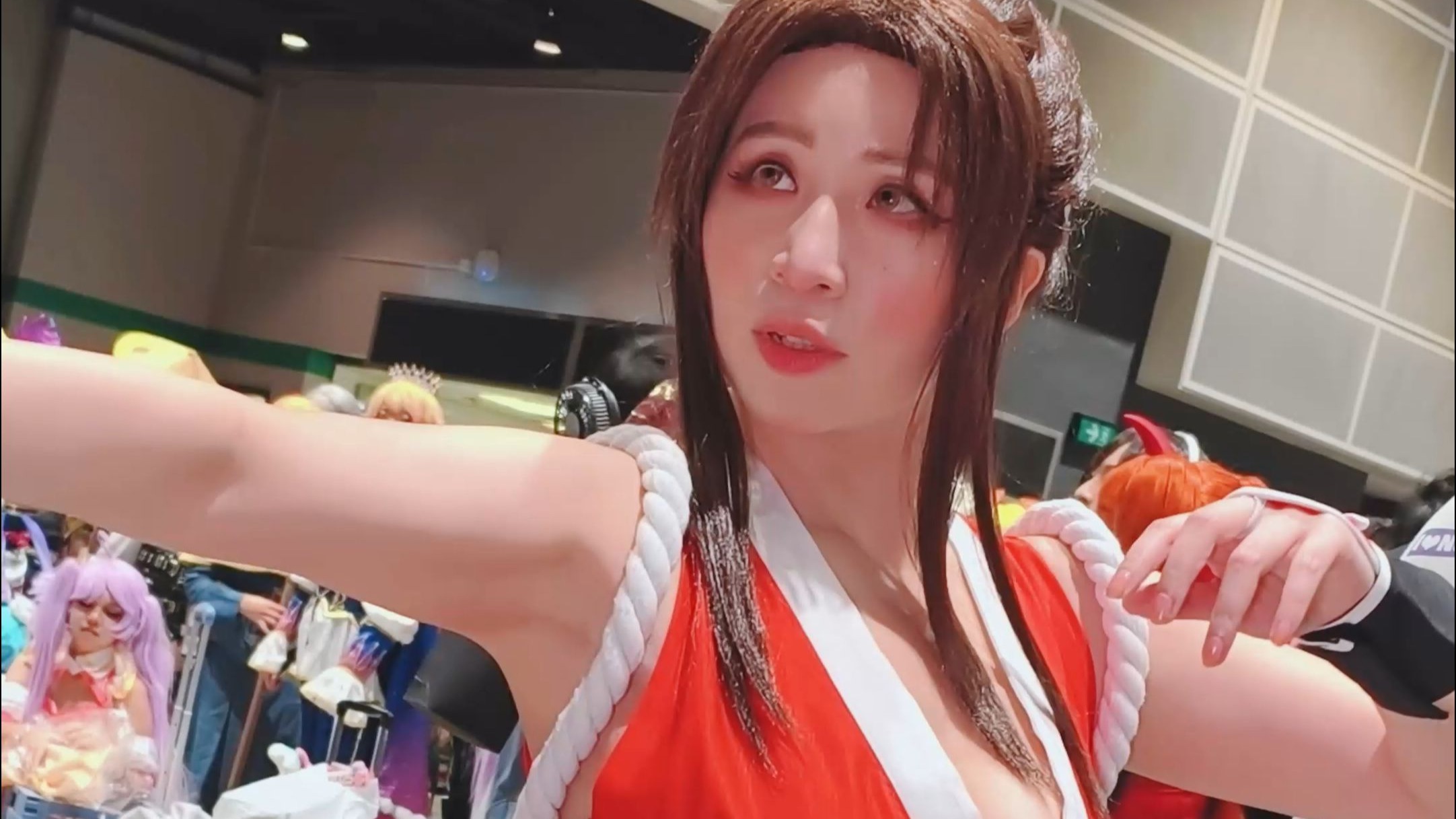 Hong Kong acg snapshot ~ Chun Li, Sasuke, Athena, Ignition Mai wow so many classic characters!