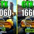 GTX 1060（6G） vs GTX 1660 Super   显卡游戏性能测试对比（1080P分辨率，CPU为