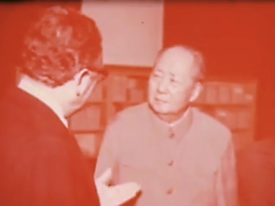 毛泽东主席会见基辛格博士(1973)
