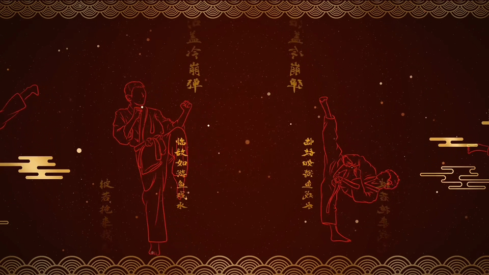 【空镜素材】武术/功夫动态素材