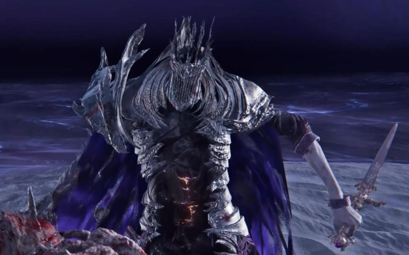 《艾尔登法环：黑夜君临》boss黑夜王 完结了，最终boss起手超快