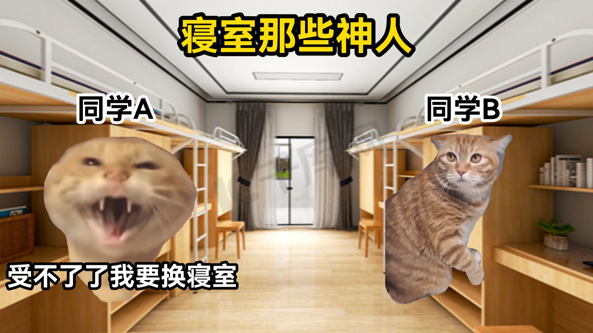寝室那些神人