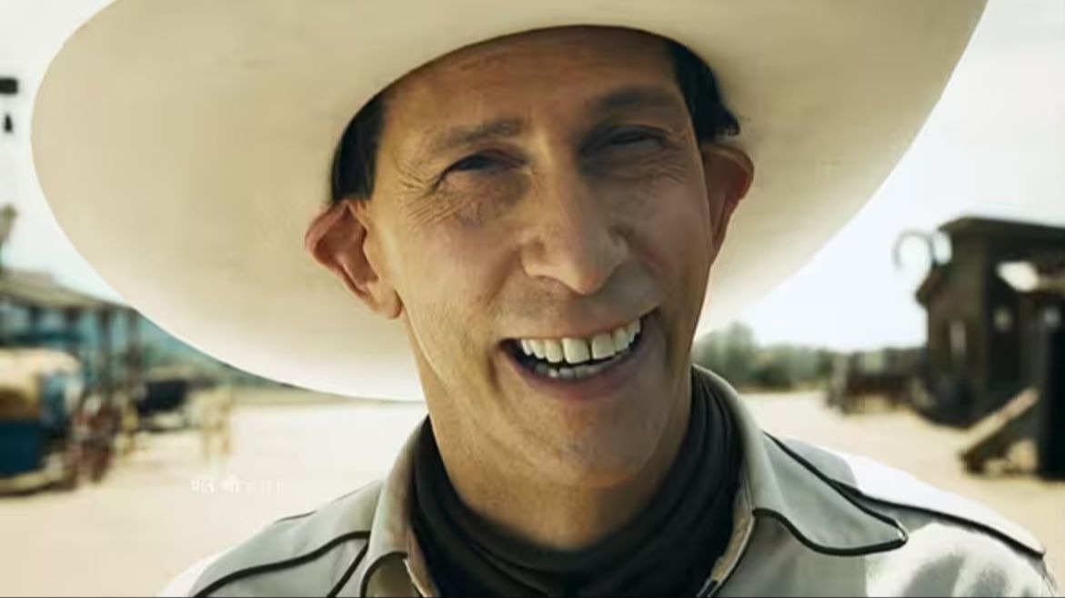 很有意思的6个短片一次看完，看似毫无关联，细细品味，却能串联起来，人生无常，大肠包小肠！！！一口气看完《巴斯特·斯克鲁格斯的歌谣》