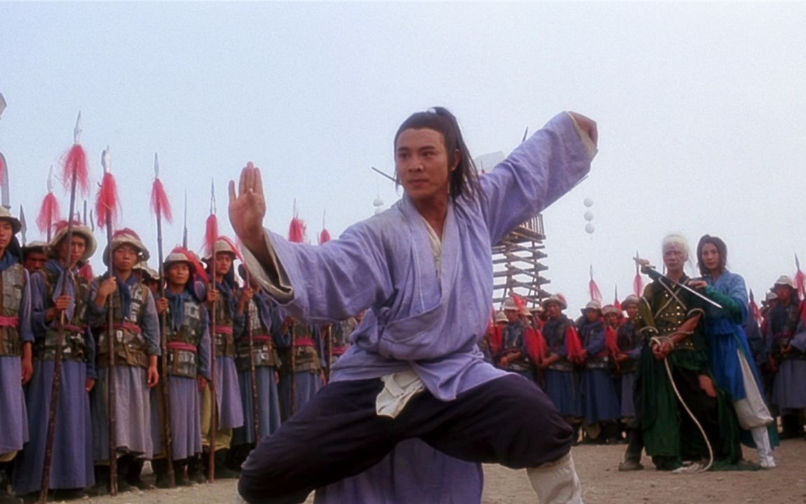 5分钟看《太极张三丰》,打十个太少,李连杰表示我要打一个军队!